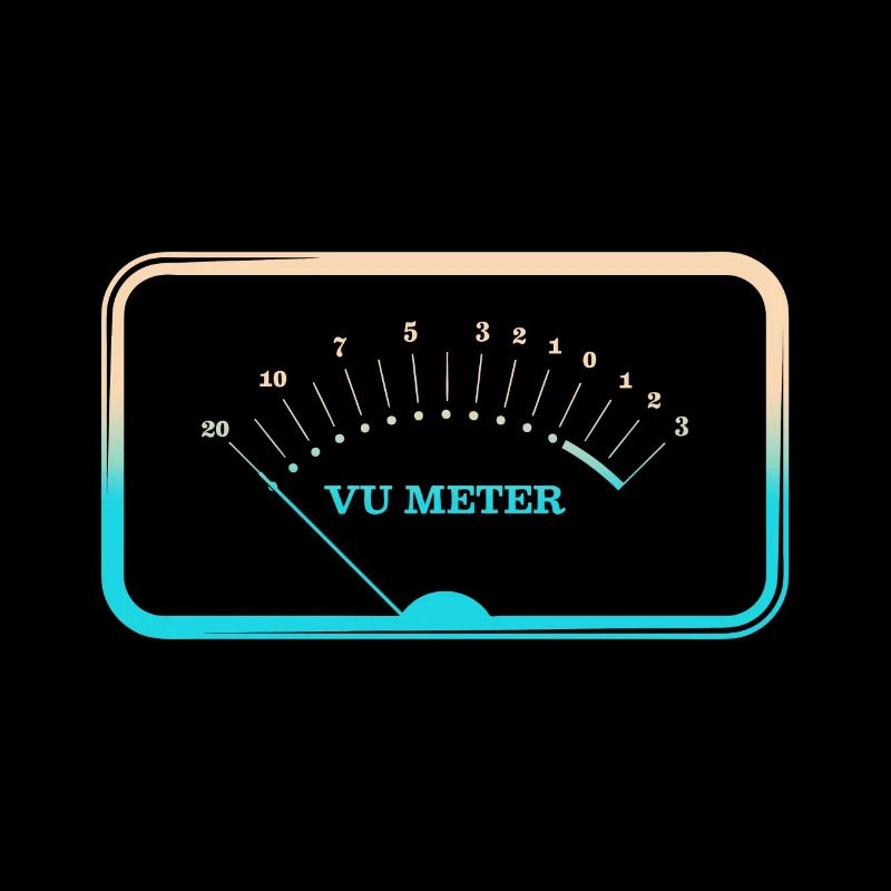 VU Meter Sound Engineer, Sound Engineer Geschenk
