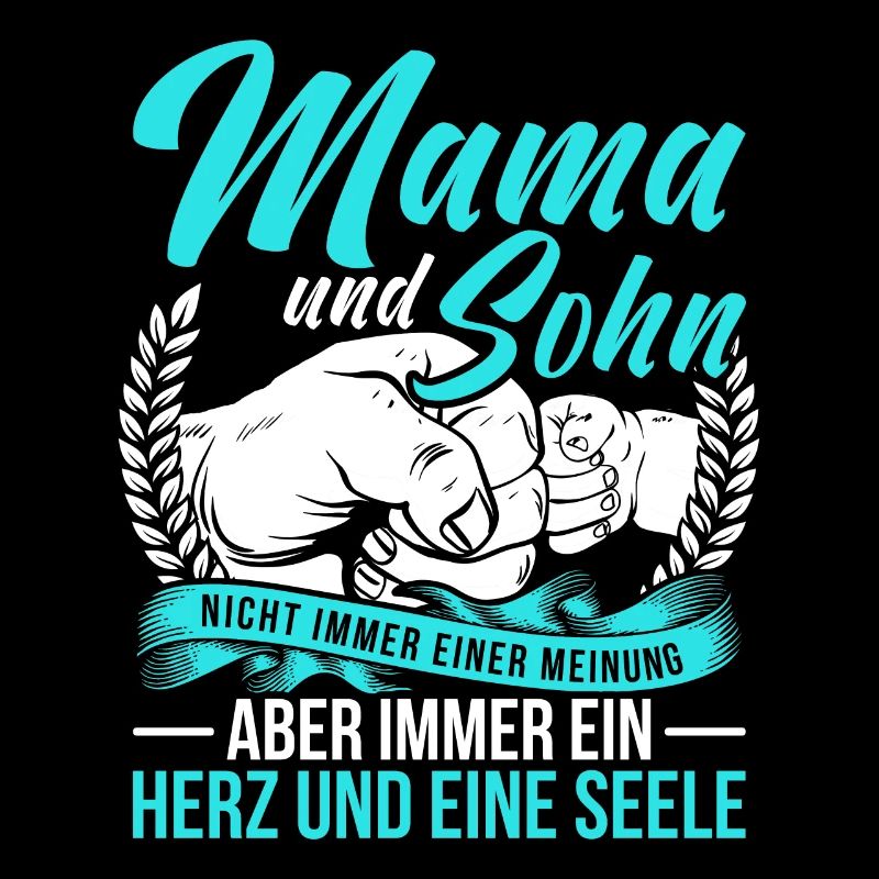 Mutter Mama Und Sohn Nicht Immer Einer Meinung
