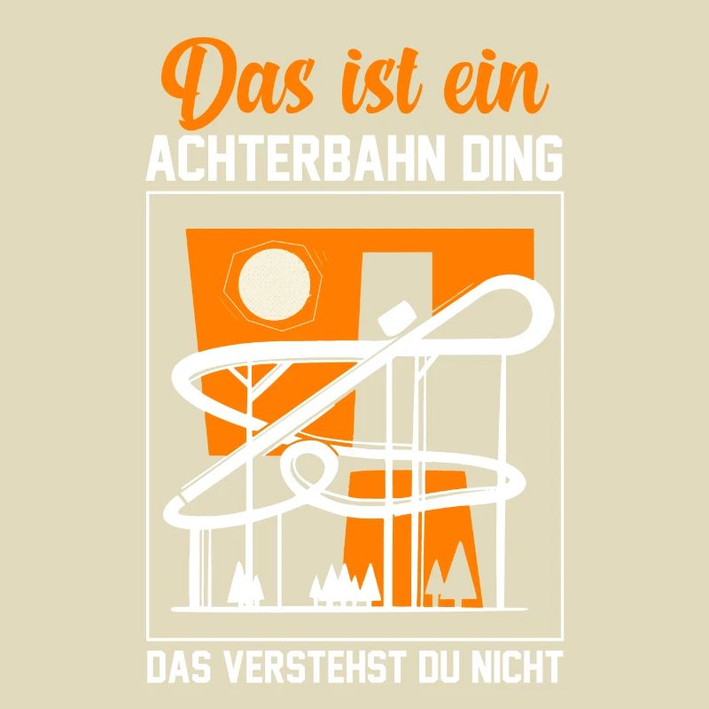 Coasterholic Achterbahn Achterbahnfahrer Freizeitp