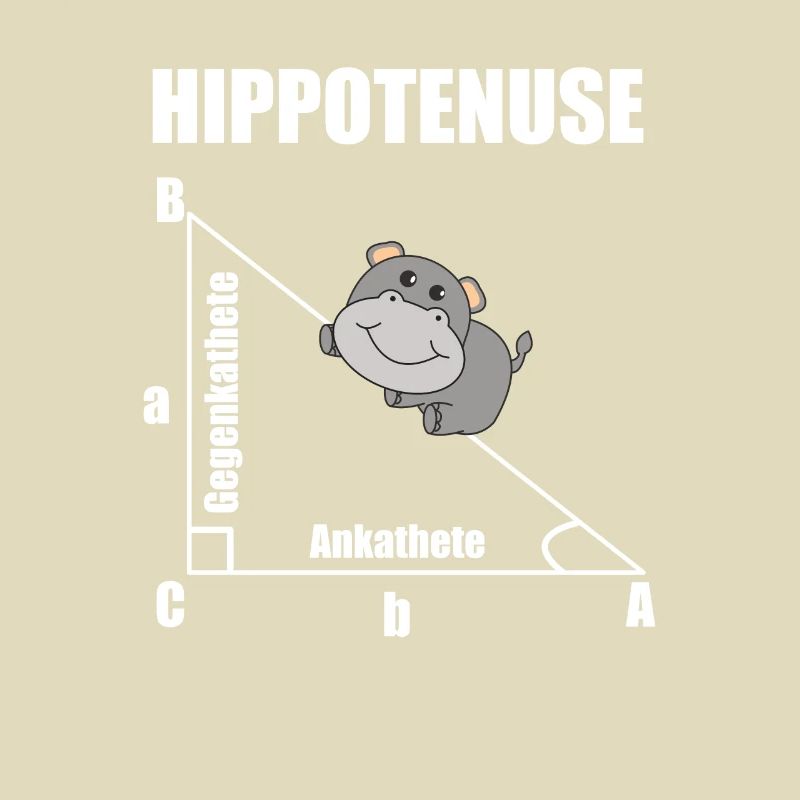 Nerd Geometry Hippotenuse Hypotenuse Math