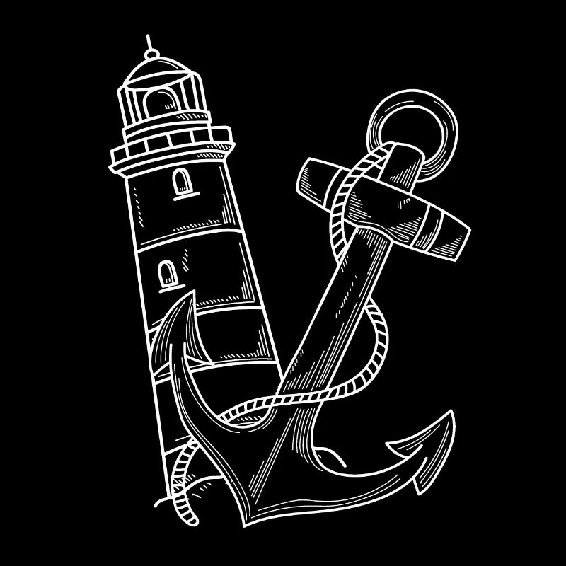 Leuchtturm Anker Maritim