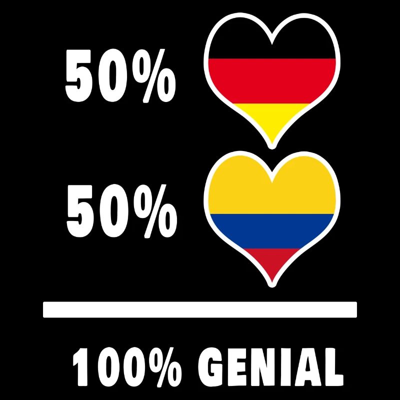 Germany and Colombia 100% Ingenious / Gift