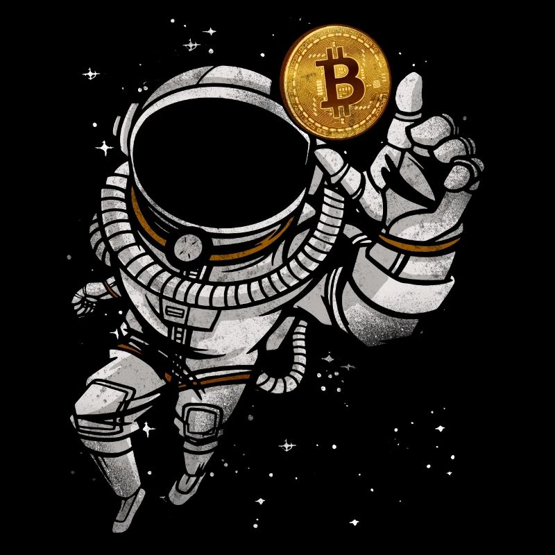 Bitcoin Crypto Astronaute