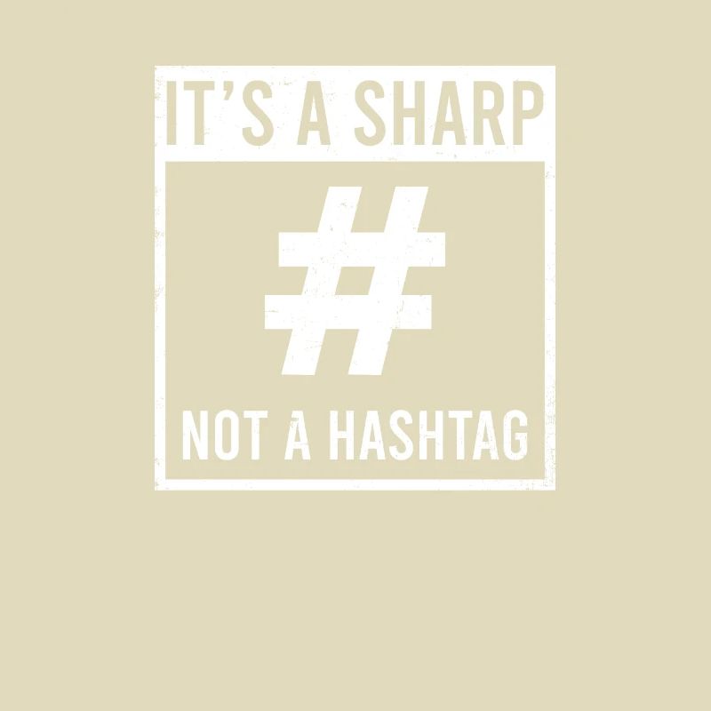 Pianist It's A Sharp