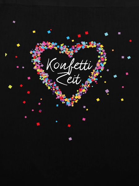 Karneval Fasching Konfetti Geschenk