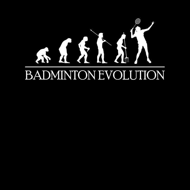 Evolution Badminton Federball Spieler Geschenk