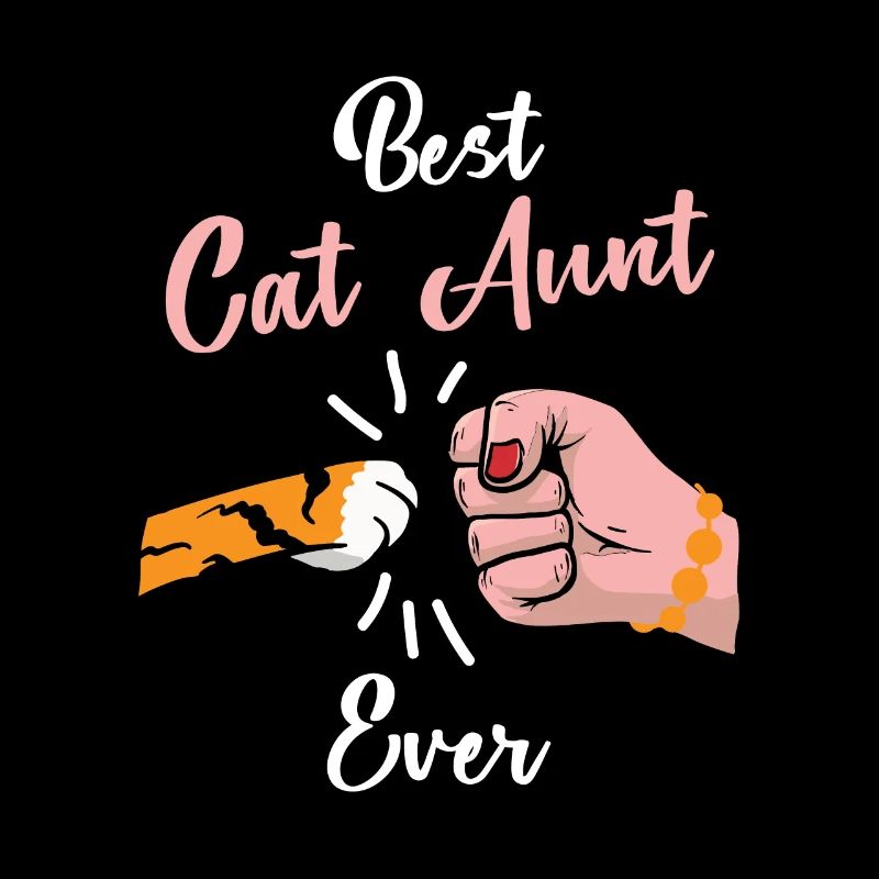 Best Cat Aunt Ever Aunt with Cat Faust