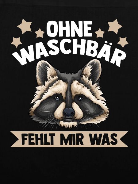 Zootier Waschbär Waschbären