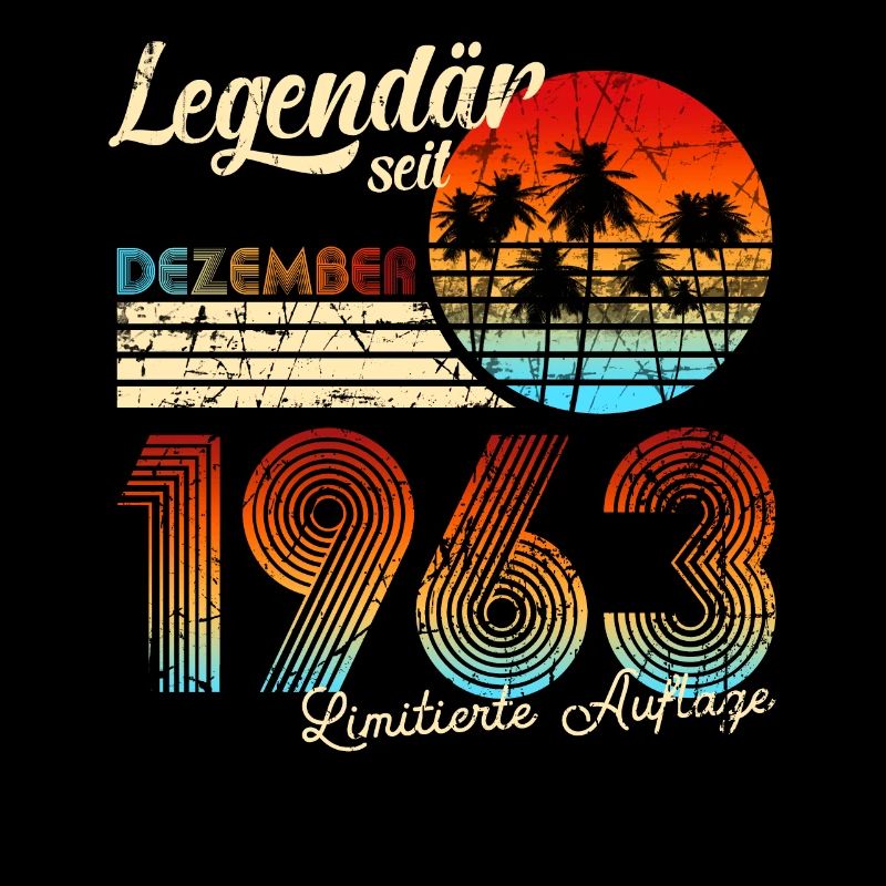 60. Geburtstag Mann Legendär Seit Dezember 1963