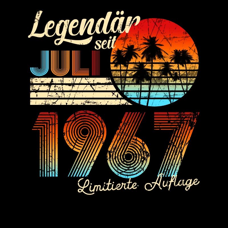 Geburtstag Mann Legendär Seit Juli 1967