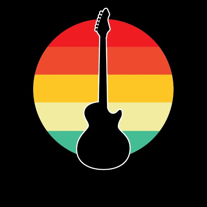 E Guitar Retro