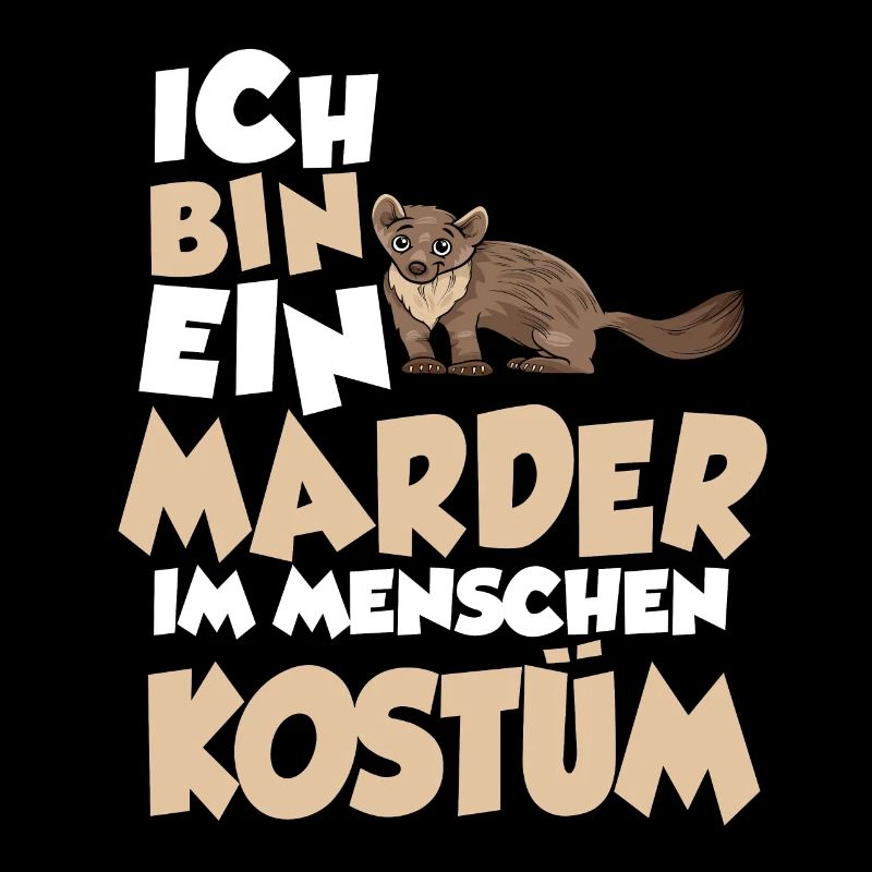 Marder Menschen Kostüm