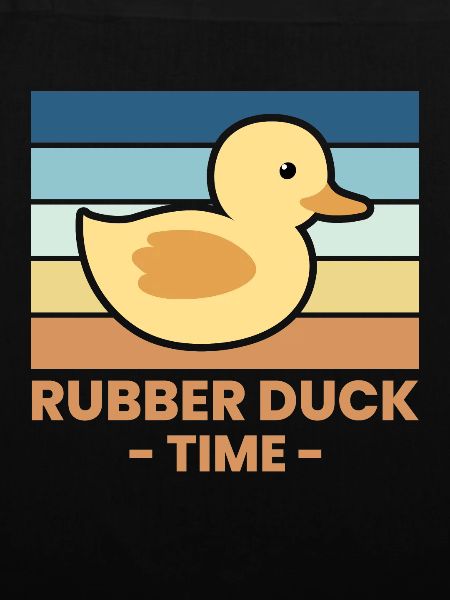 Rubber Duck Time Gummiente Geschenk
