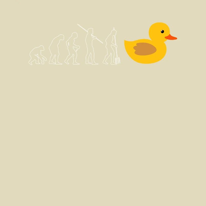 Evolution Gummiente Geschenk