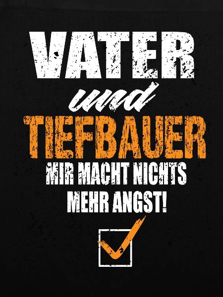 Vater und Tiefbauer