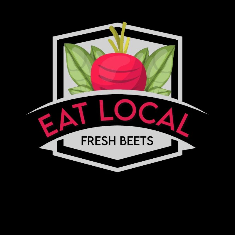 Funny Fresh Beets Vegetable design