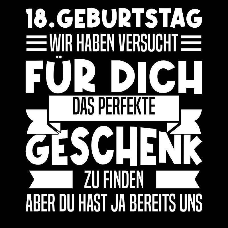 18 Geburtstag Geburtstagsgeschenk