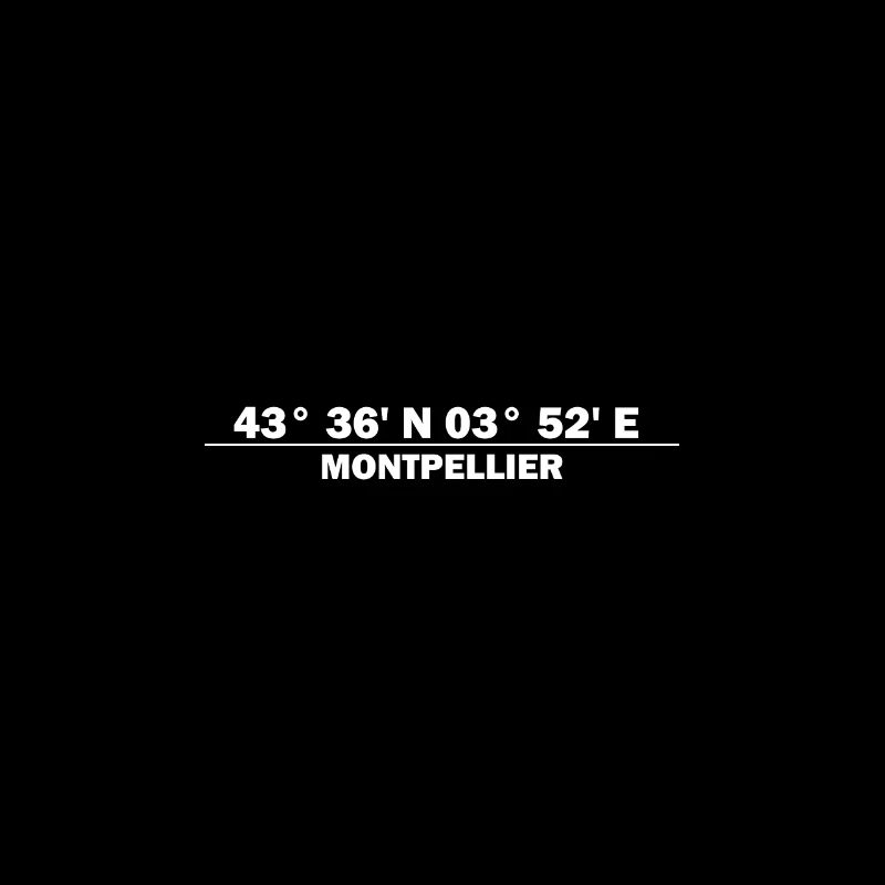 Montpellier Coordinates