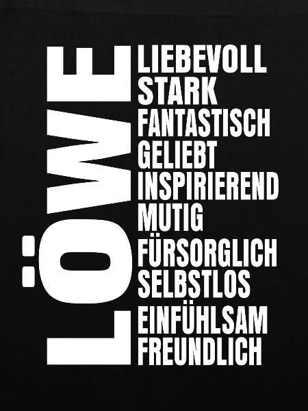 Sternzeichen Löwe