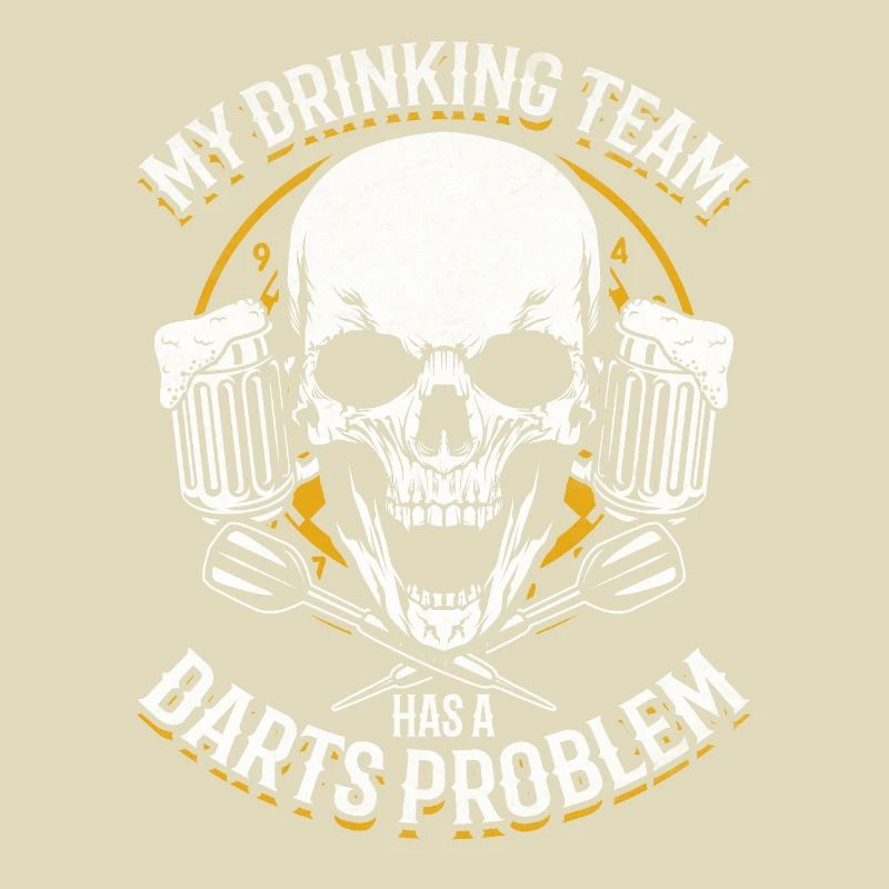 Mein Trinkteam hat ein Dart-Problem Ich spiele