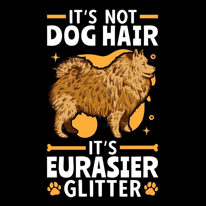 Das ist Eurasier Glitzer Spitz Eurasian Dog