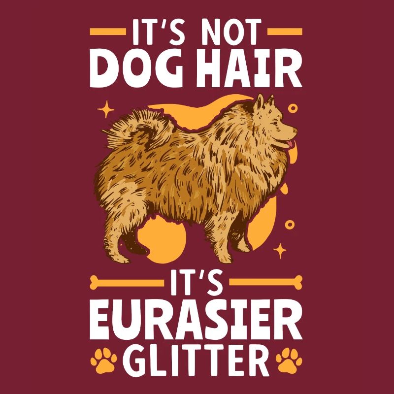 Das ist Eurasier Glitzer Spitz Eurasian Dog