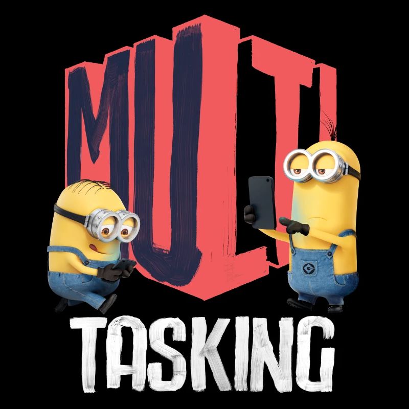 Minions Dave And Kevin Multitasking
