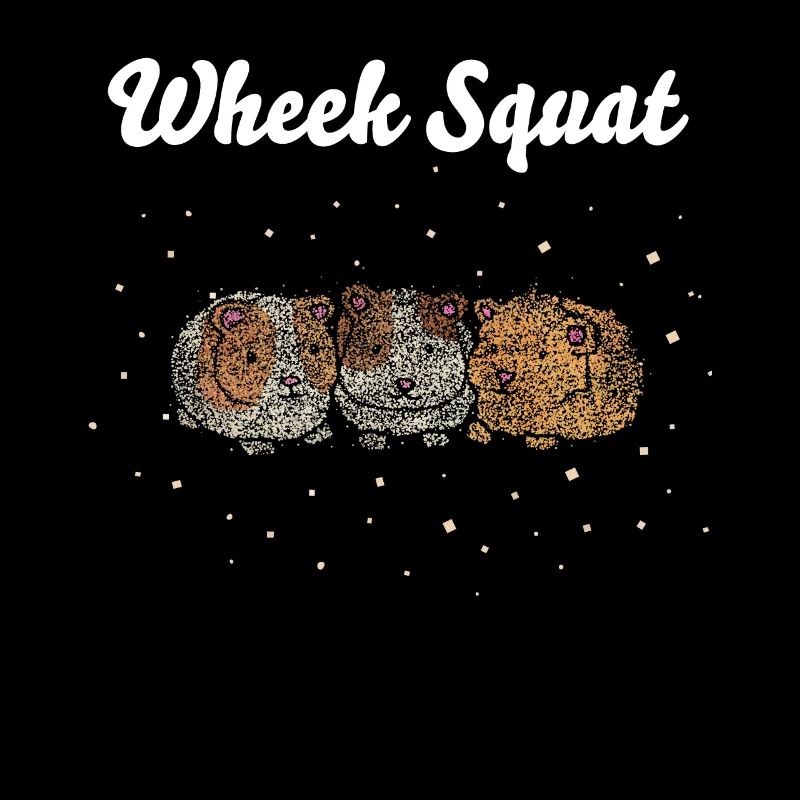 Wheek Squat Cochon d’Inde Cochon d’Inde
