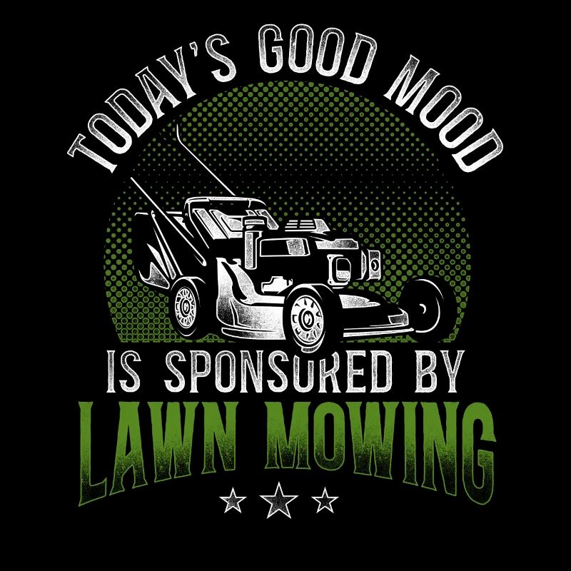Lawn Mower Mowing Dad Father