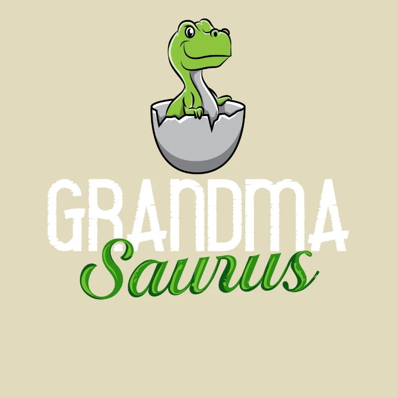 Dinosaurier Oma Saurus Omasaurus Großmutter