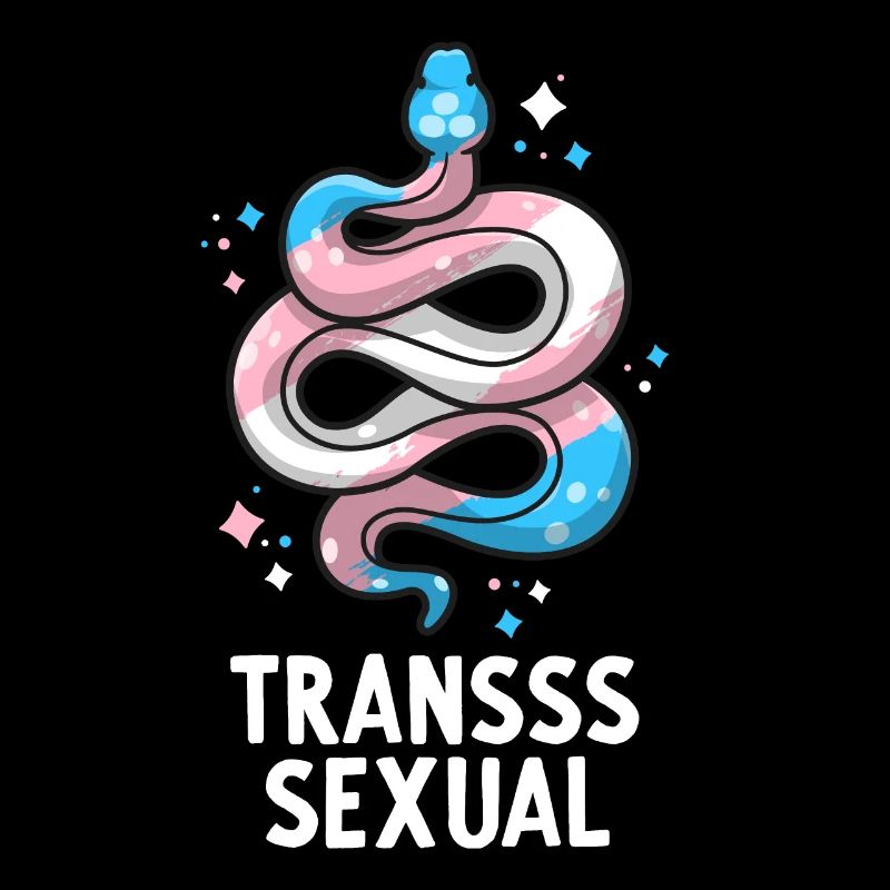 Transsexual Pride Stuff Trans Flag Couleurs Serpent