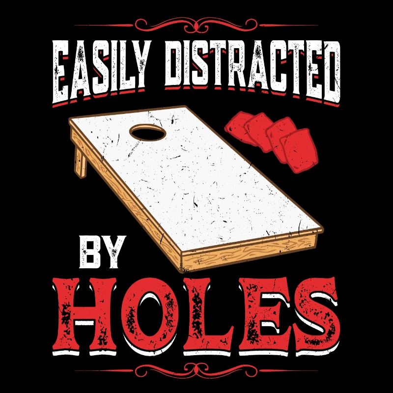 Facilement distrait par des trous - Cornhole Blindloch