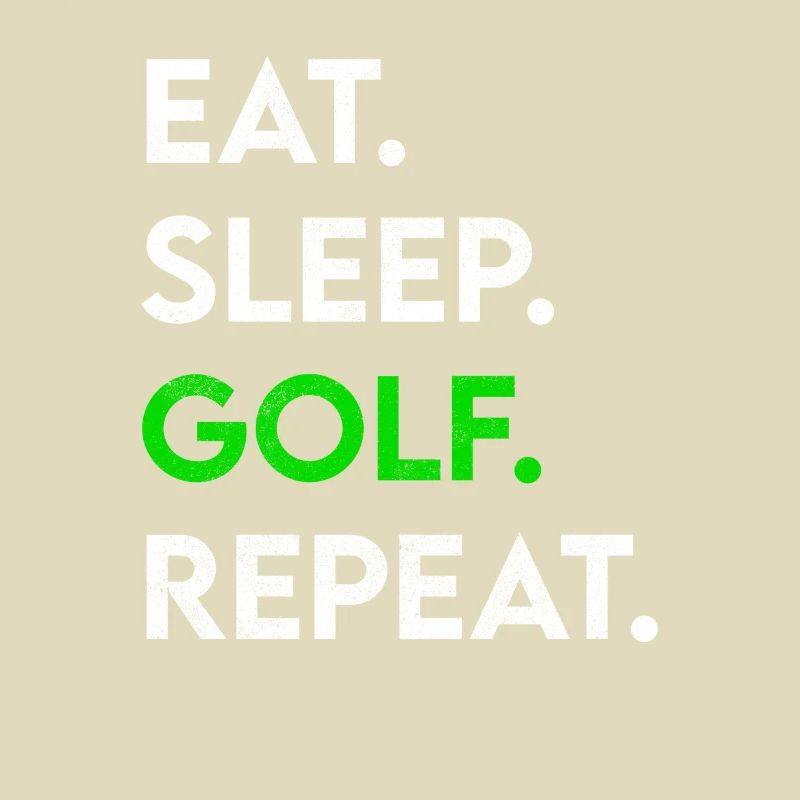 manger dormir golf répéter