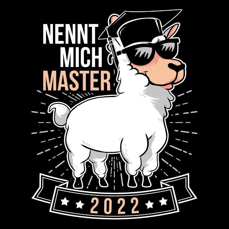 Nennt Mich Master Spruch Für Master Absolvent
