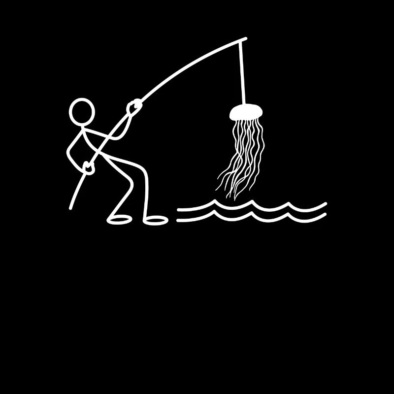 Méduse Bâton figure Méduse Pêche Méduse Méduse