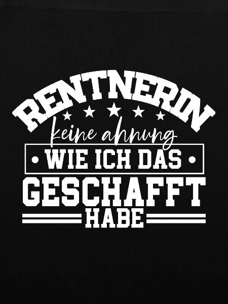 Rentnerin