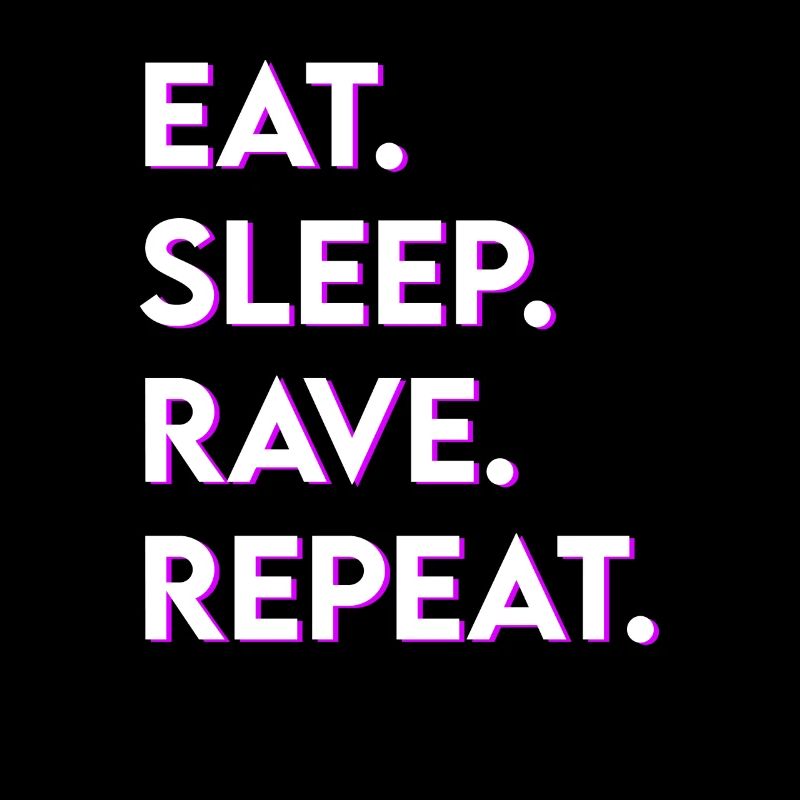 manger le sommeil rave répéter