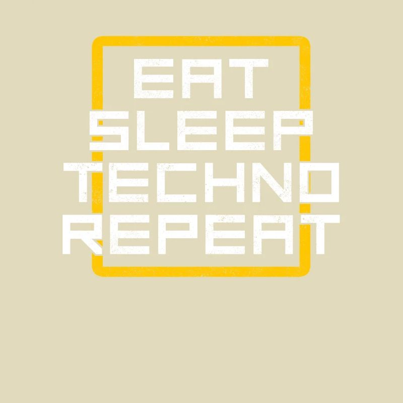 manger du sommeil techno répéter