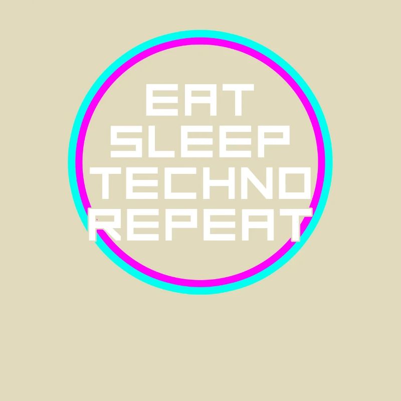 manger du sommeil techno répéter