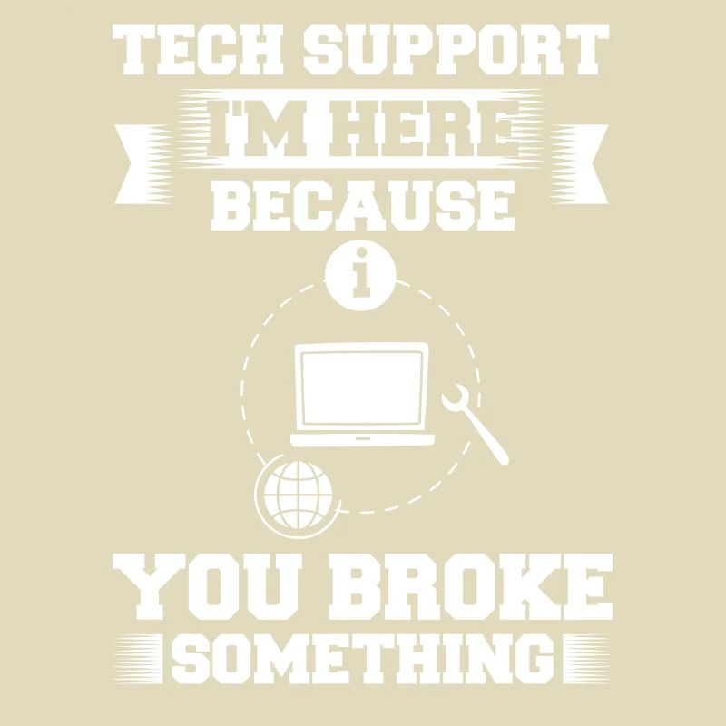 Tech Support IT Technischer Hilfe Helpdesk