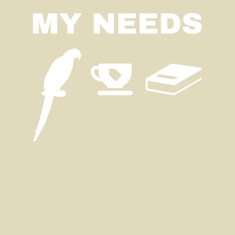 Parrot My Needs Parrot Bird Tea & Book