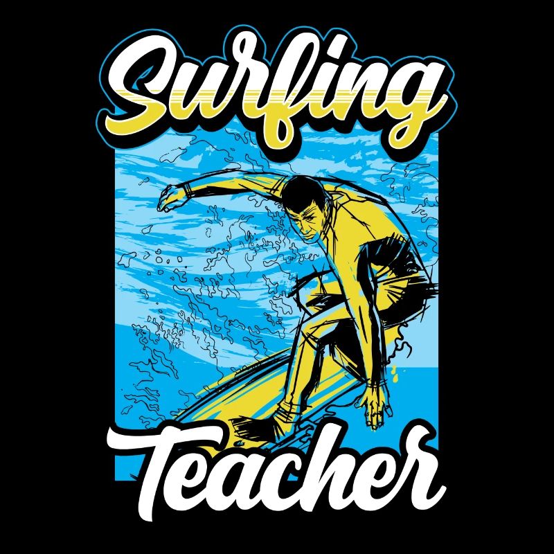 Moniteur de surf Cours de surf École de surf Surf Instructor Surf