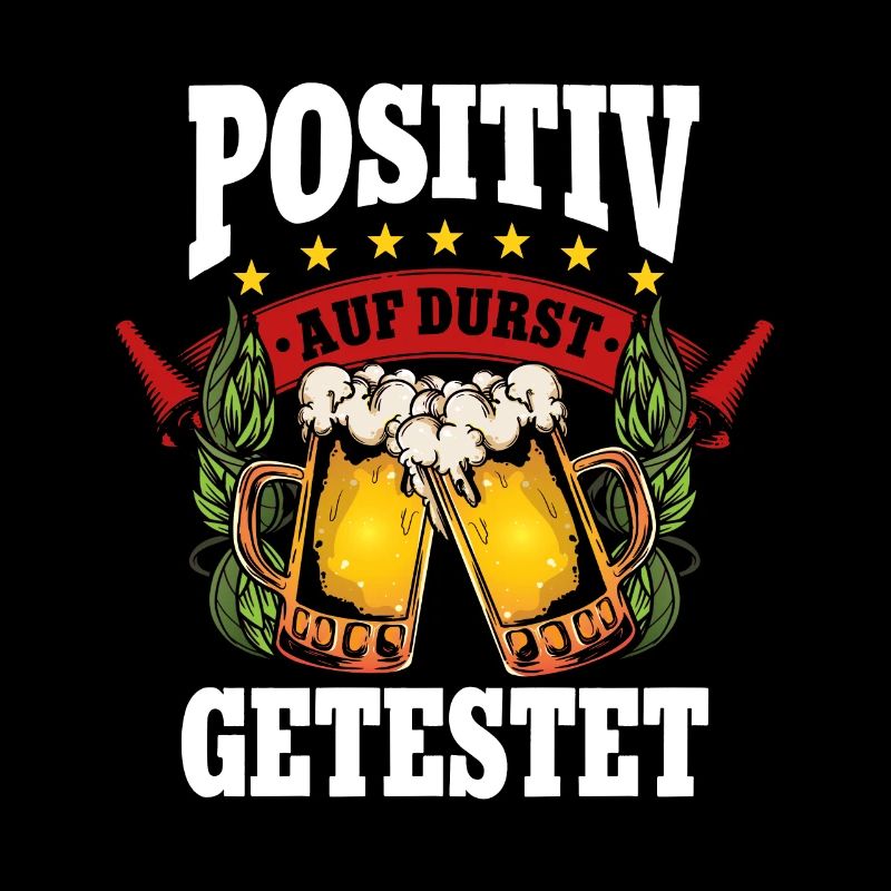 Positiv auf Bier