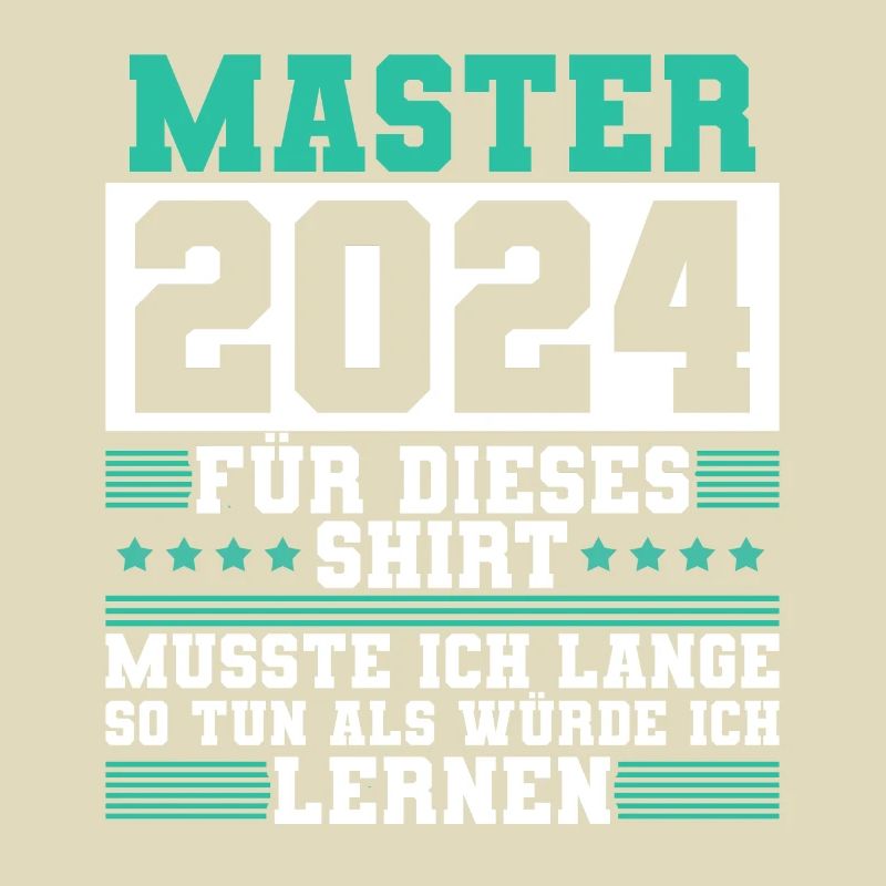 Master 2024 Abschluss Geschenk Studium Absolvent