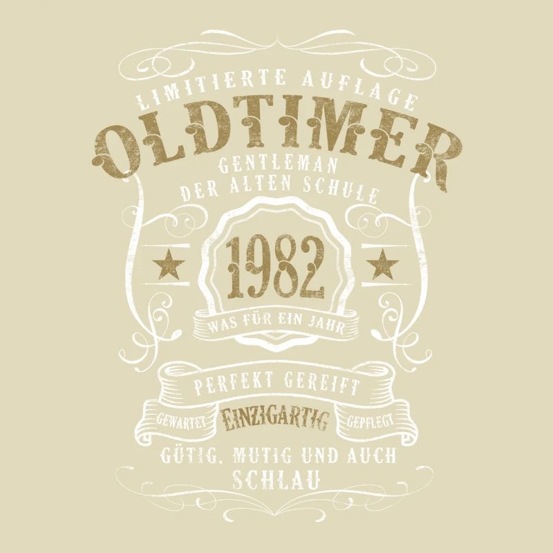 40. Geburtstag Oldtimer 1982 Limitierte Auflage