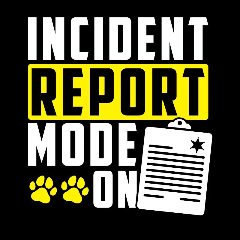 Mode De rapport d’incident activé - Inspecteur des animaux