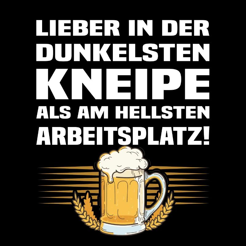 Kneipe - Lustiger Bier Spruch