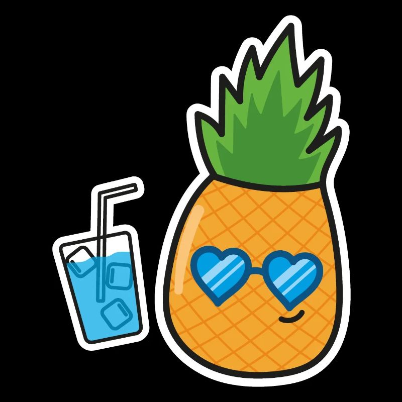 Vacances de vacances à l’ananas