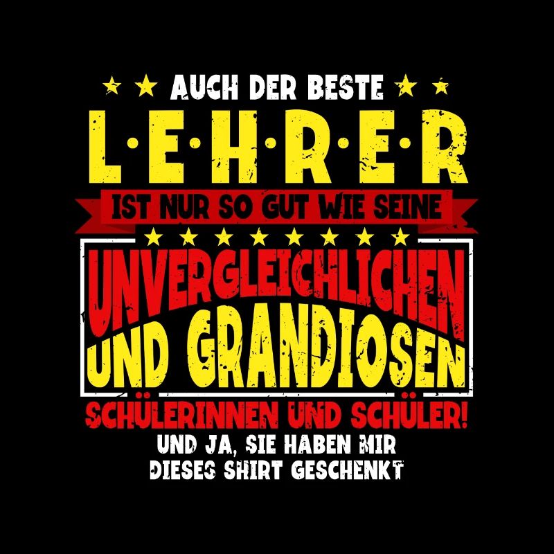 Lehrer Lehrerin Klassenlehrer Ich Bin Stolzer