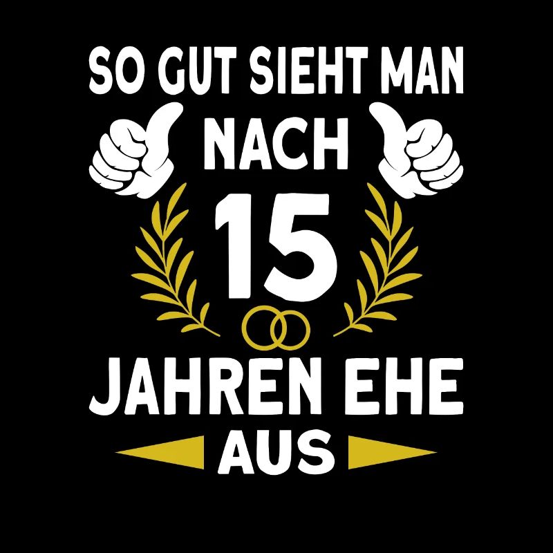 Kristallhochzeit 15 Hochzeitstag Ehemann Ehefrau
